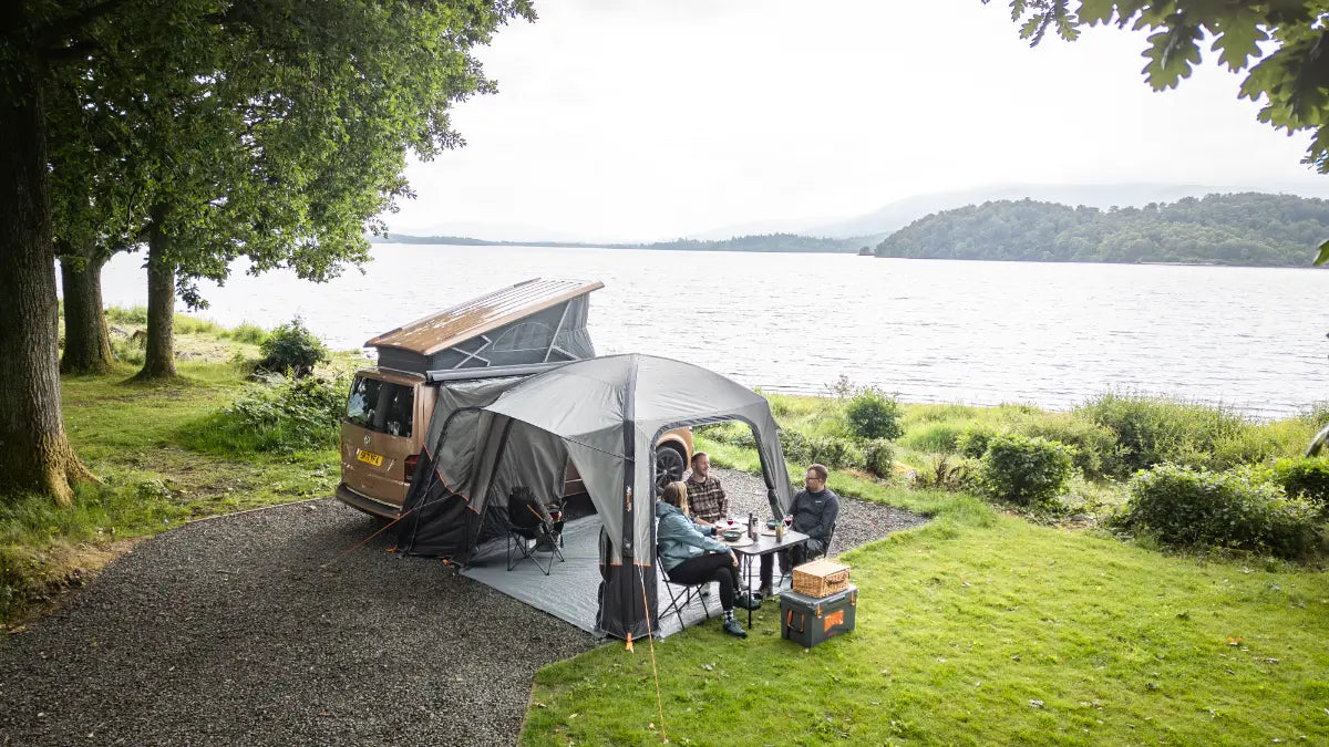 Vango Quadris Air Low Inflatable Driveaway Awning 2026
