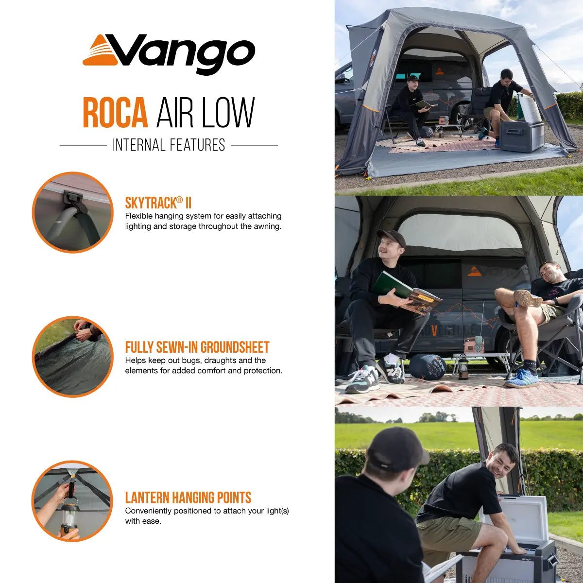 Vango Roca Air Low Drive Away Awning 2027