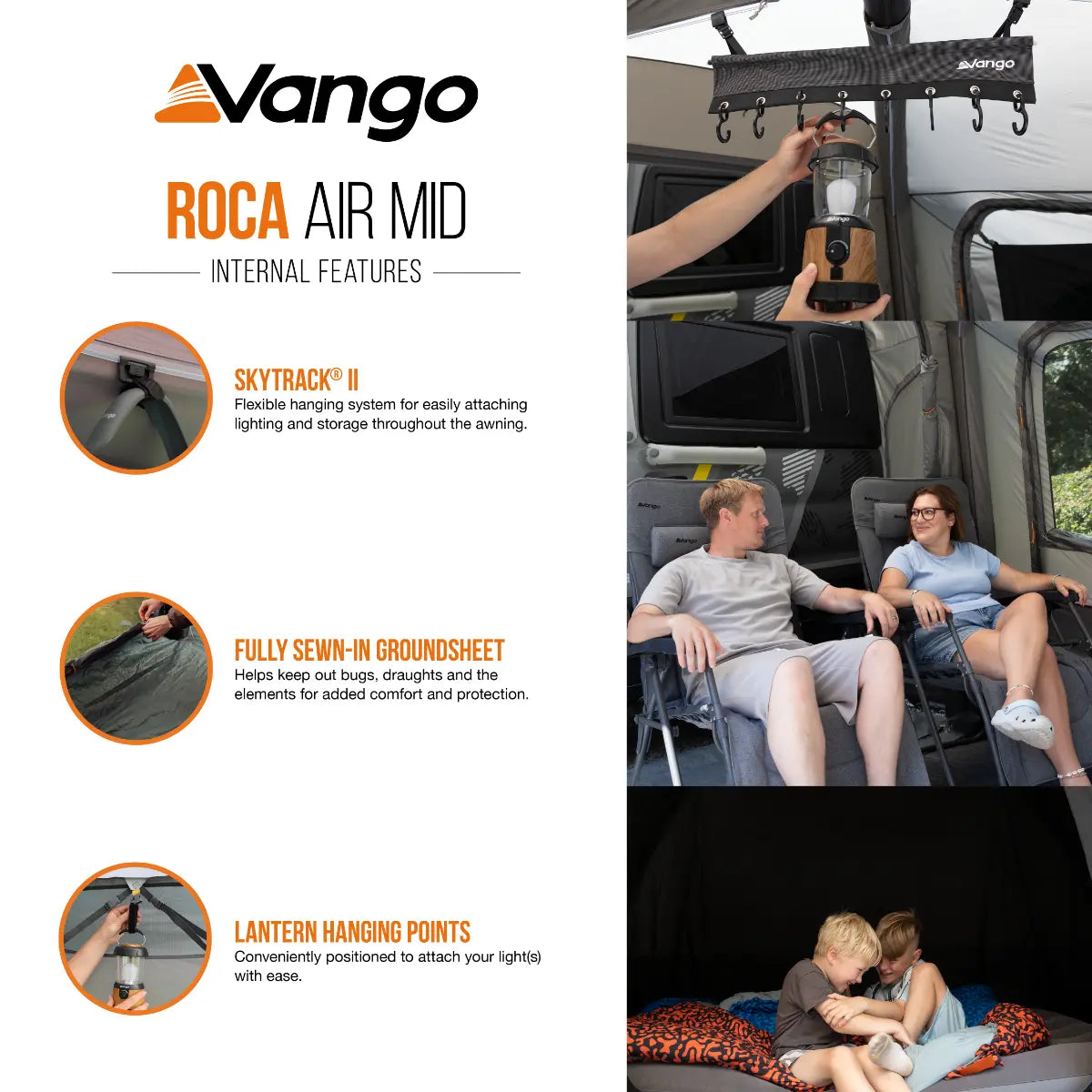 Vango Roca Air Mid Drive Away Awning 2027