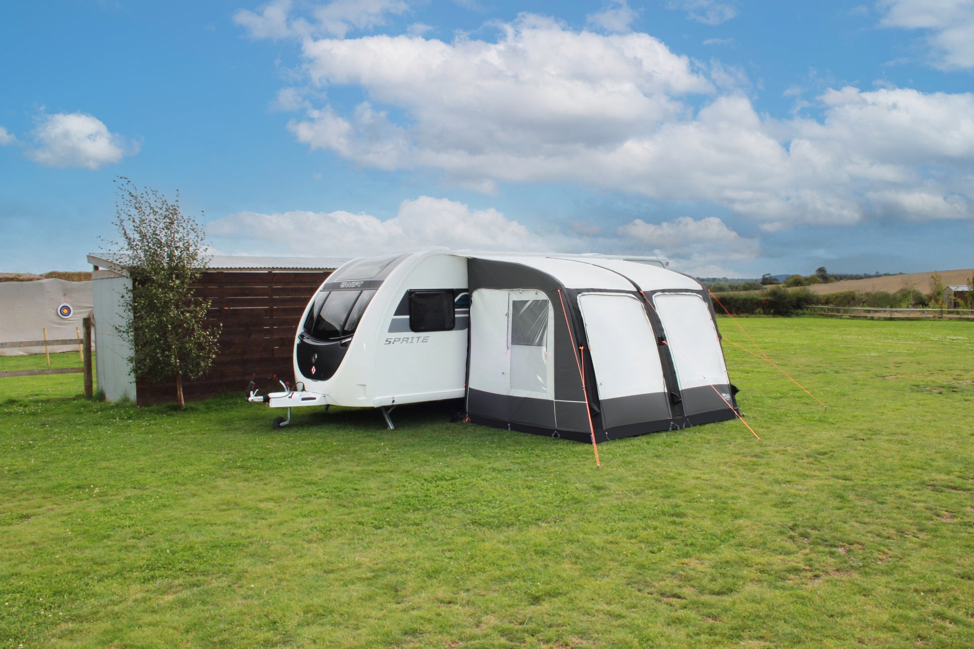 caravan air tent Camptech Starline 300 Low Air Caravan/Motorhome Awning
