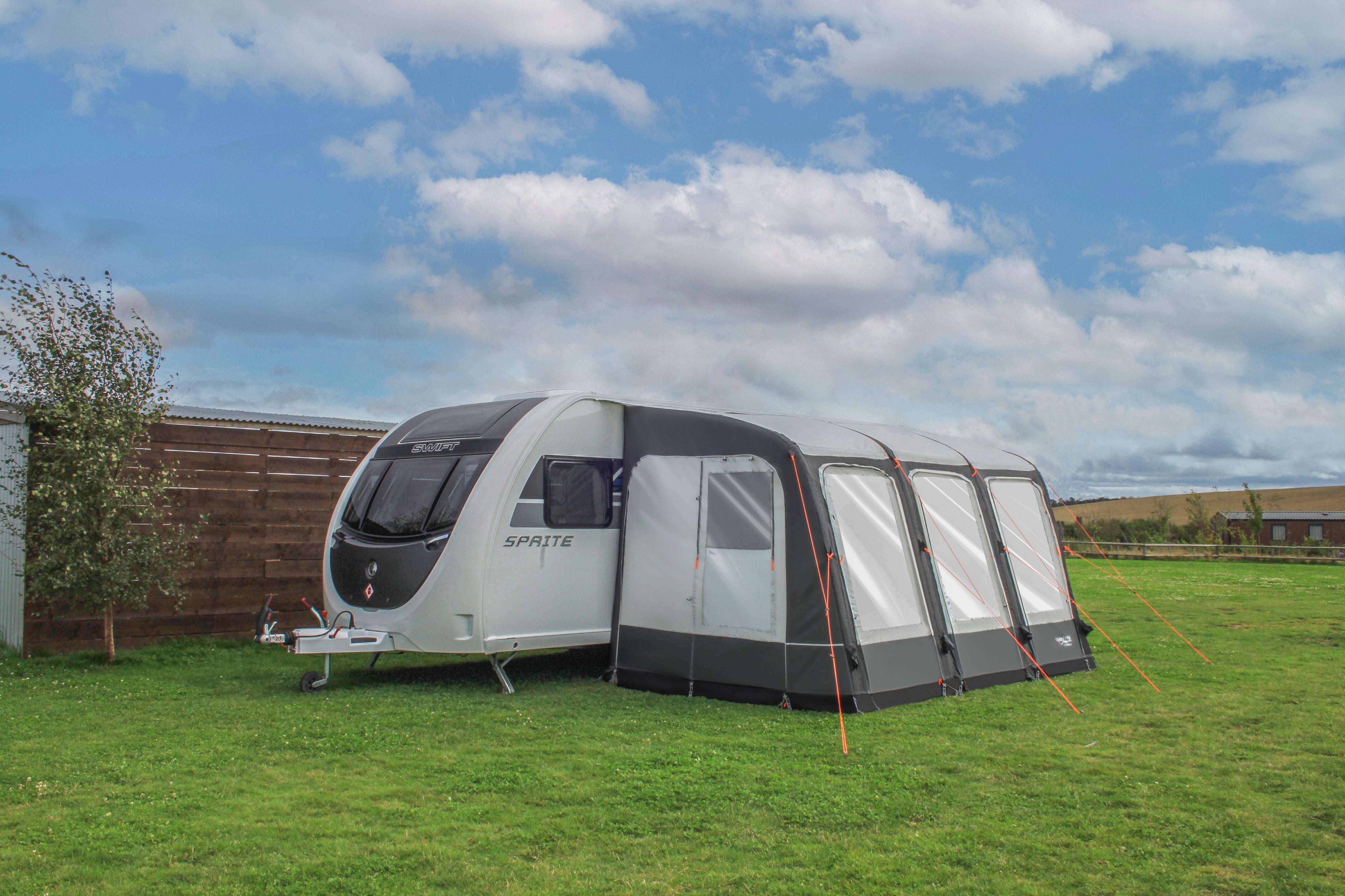 Camptech Starline 390 Inflatable Air Caravan Porch Awning  (FREE CARPET INC)