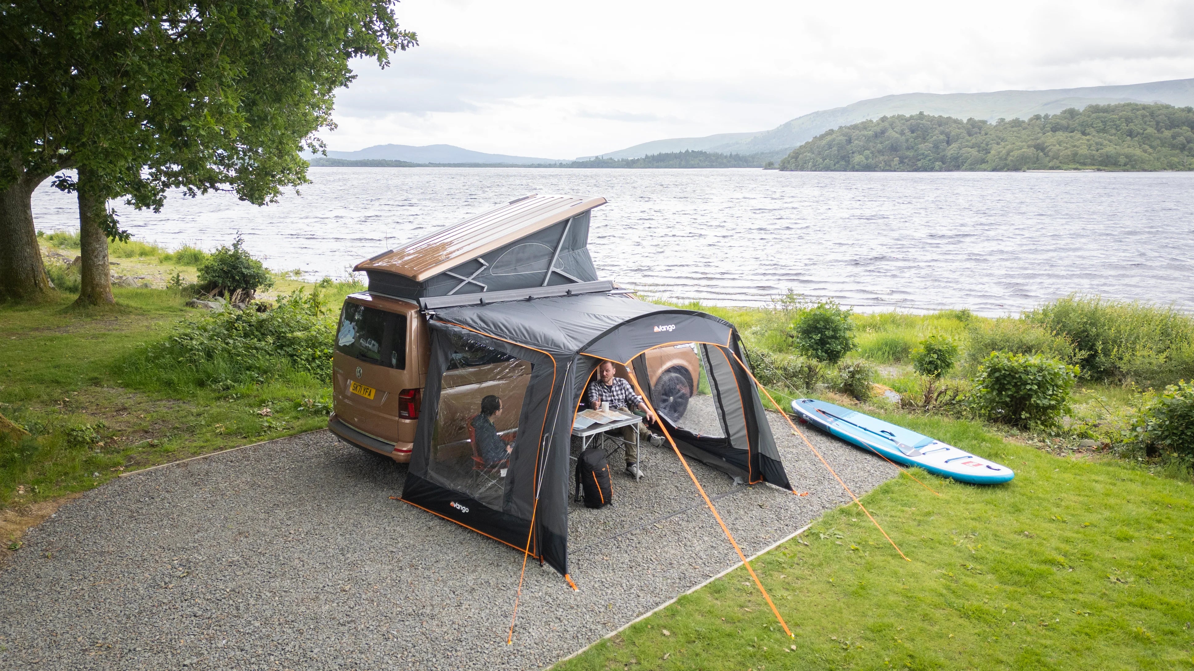 Vango Sunlight Poled Campervan Awning/ Sun Canopy