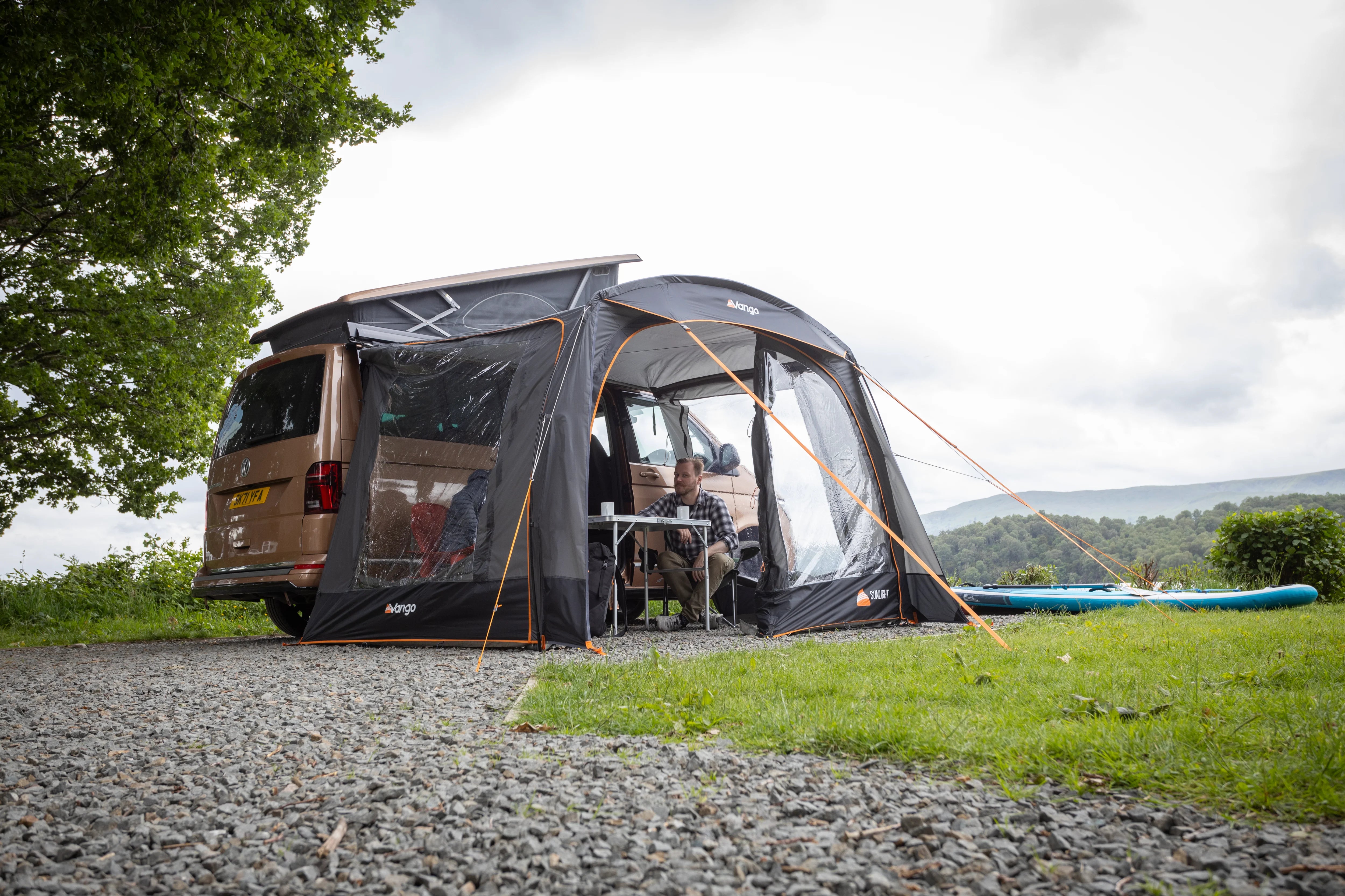 Vango Sunlight Poled Campervan Awning/ Sun Canopy