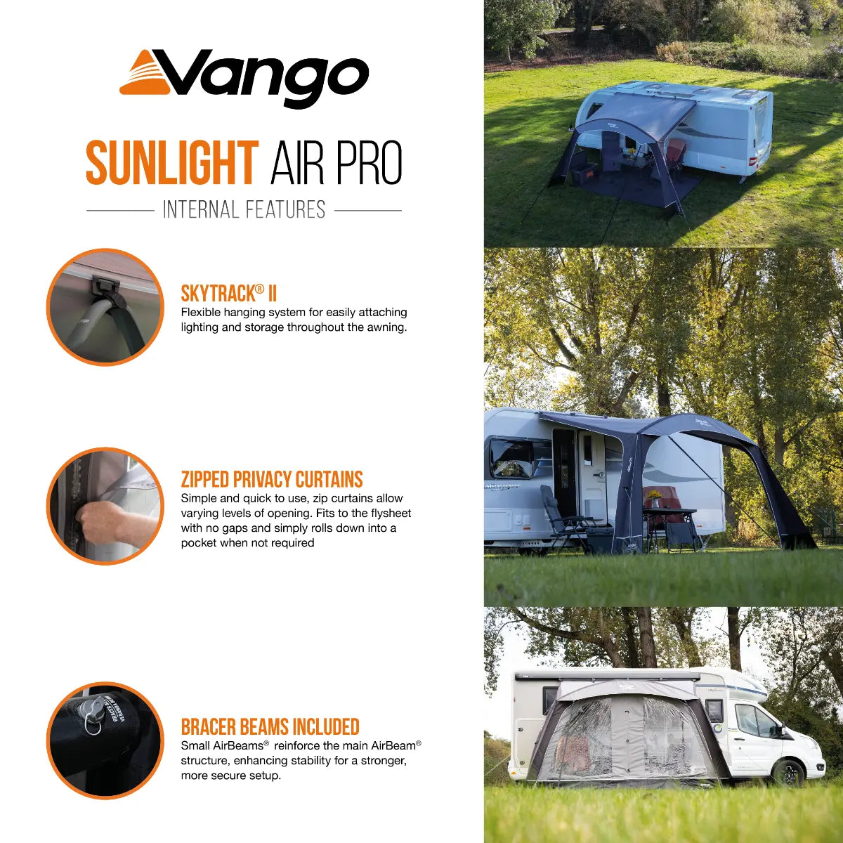 Vango Sunlight Air Pro 2-in-1 Awning / Sun Canopy 2027