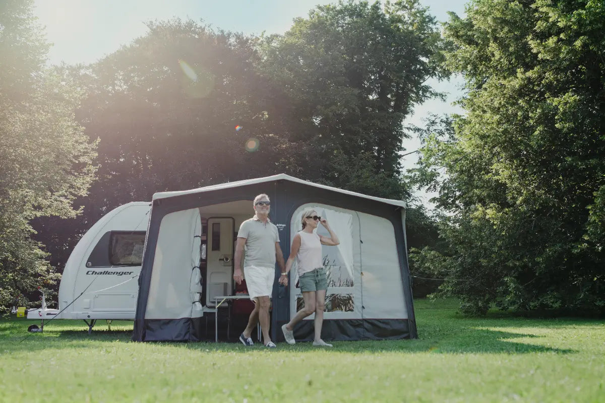 Vango Riviera Air 390 Elements TC Inflatable Caravan Awning (Package Deal)