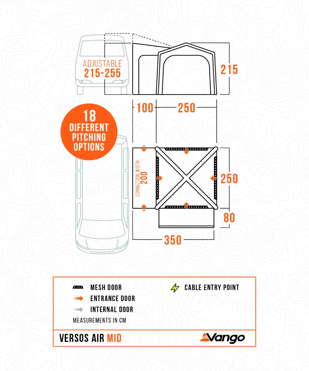 Vango Versos Air Mid Inflatable DriveAway Awning
