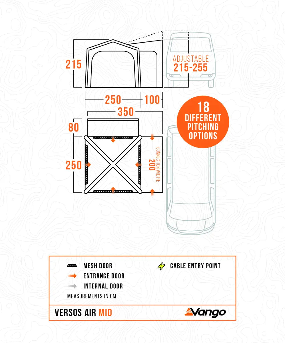 Vango Versos Air Mid Inflatable DriveAway Awning