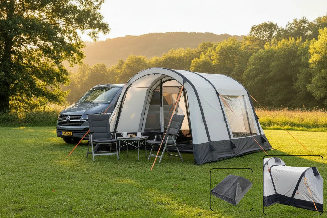 Starcamp Voyager Air Mid Motorhome Awning (Includes Annex & Footprint)