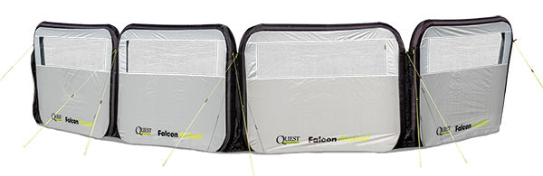 Quest Leisure Falcon Airshield 3 Panel Windbreak