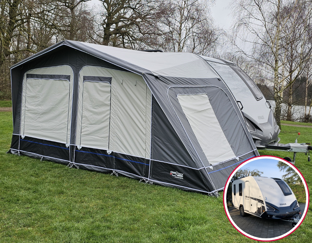 Camptech Arch Duke DL Seasonal Awning for Knaus Sport & Fun Caravan