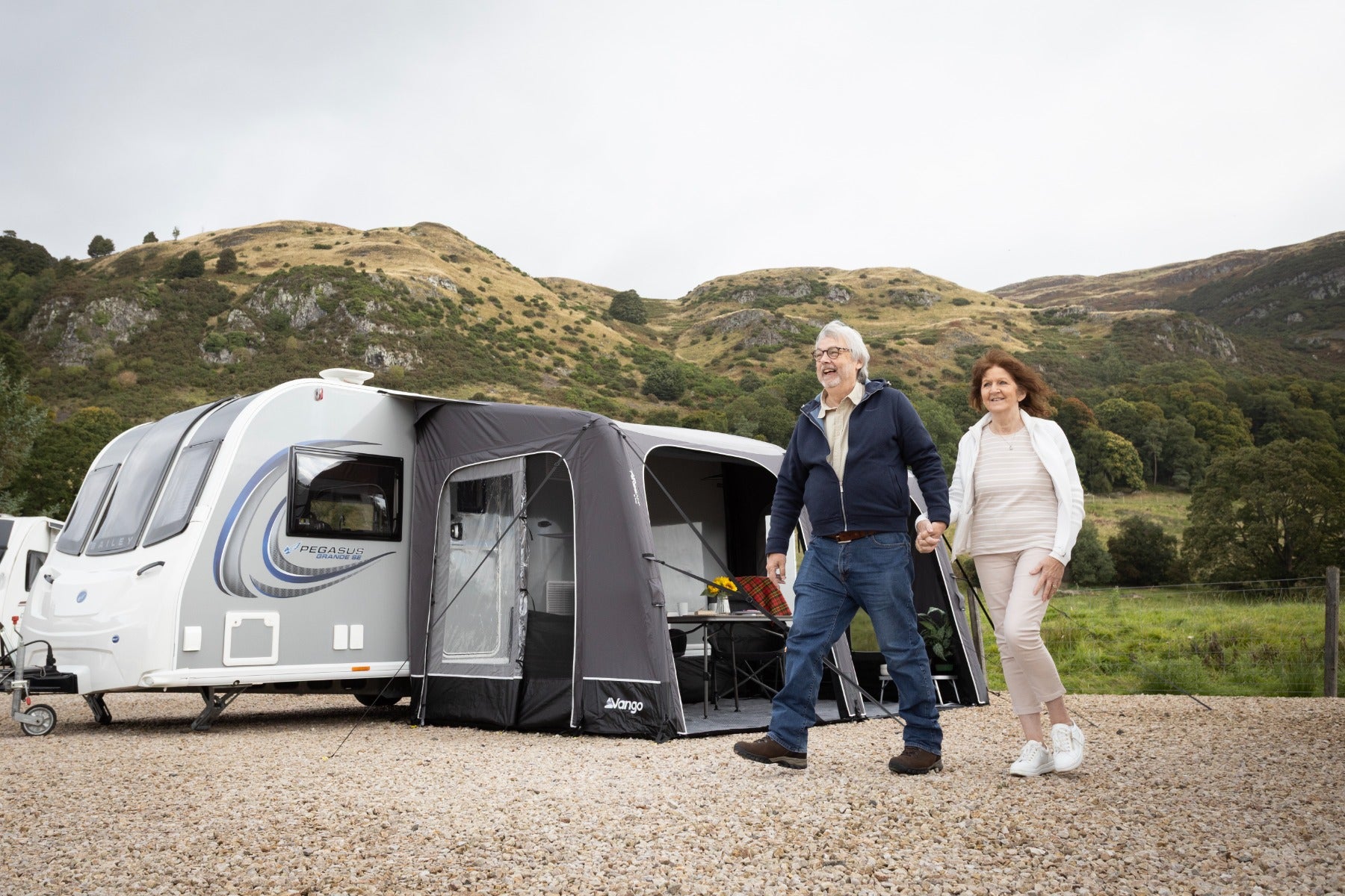 Vango Balletto Pro Air 390 Inflatable Caravan Porch Awning 2026