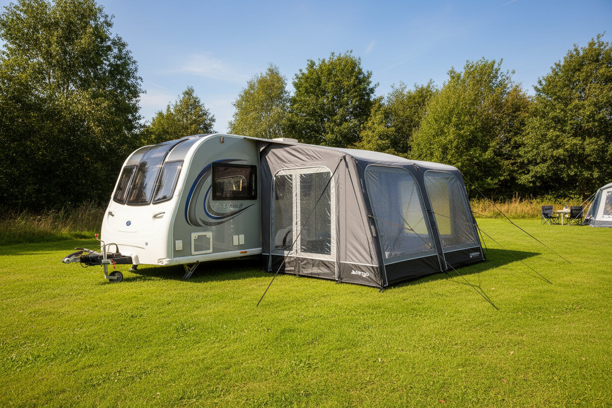 Vango Balletto Pro Air 390 Inflatable Caravan Porch Awning 2026