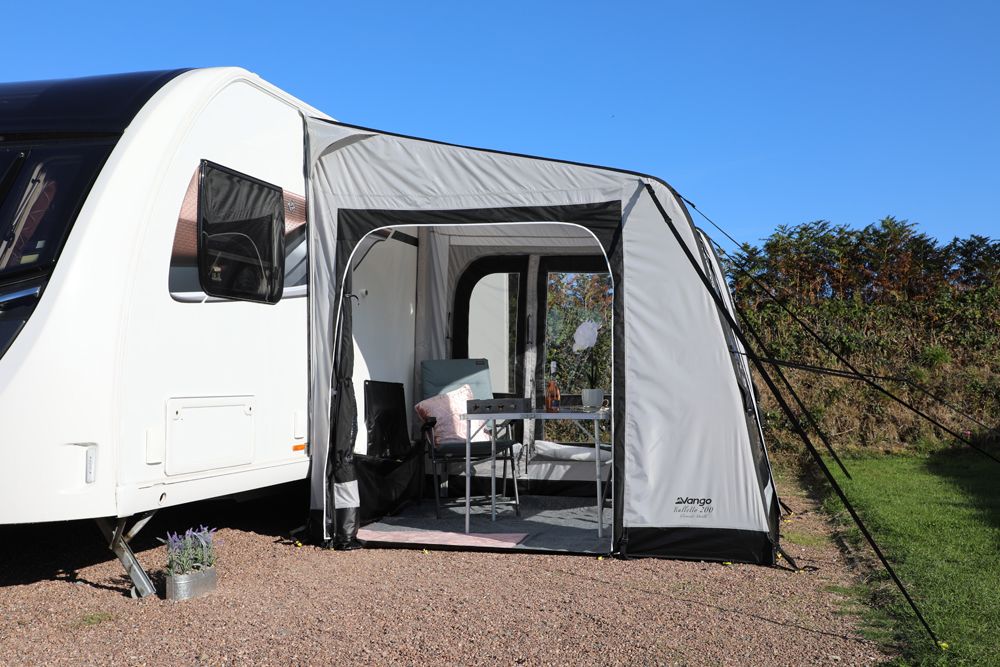 Vango Balletto Air 200 Elements Shield Inflatable Caravan Porch Awning
