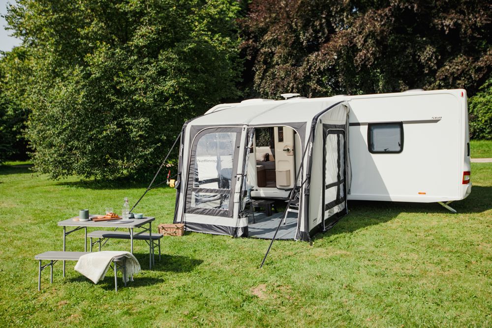 Vango Balletto Air 260 Elements Shield Inflatable Caravan porch Awning - Package Deal
