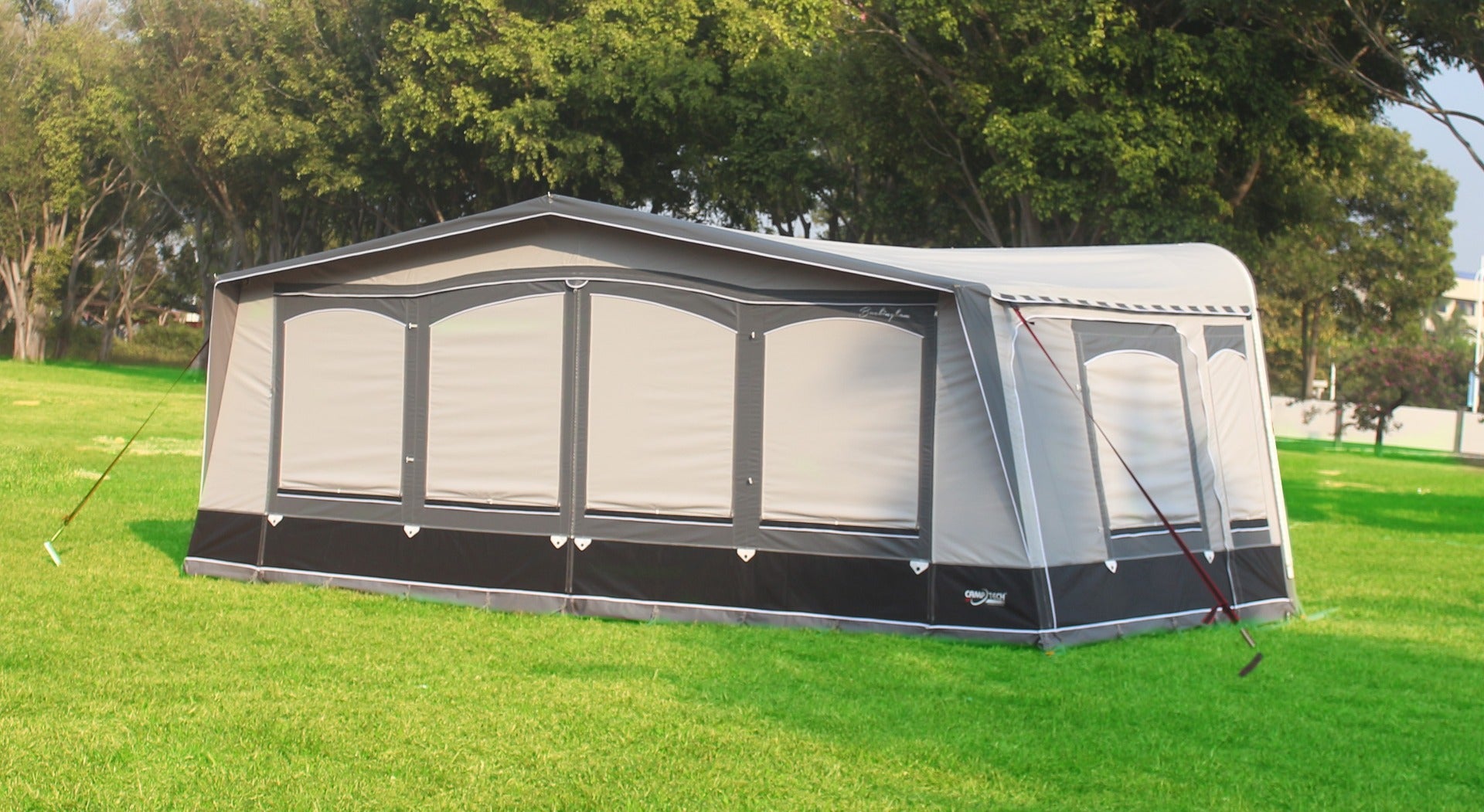 Camptech Buckingham DL Seasonal Full Caravan Awning (FREE CARPET INC)