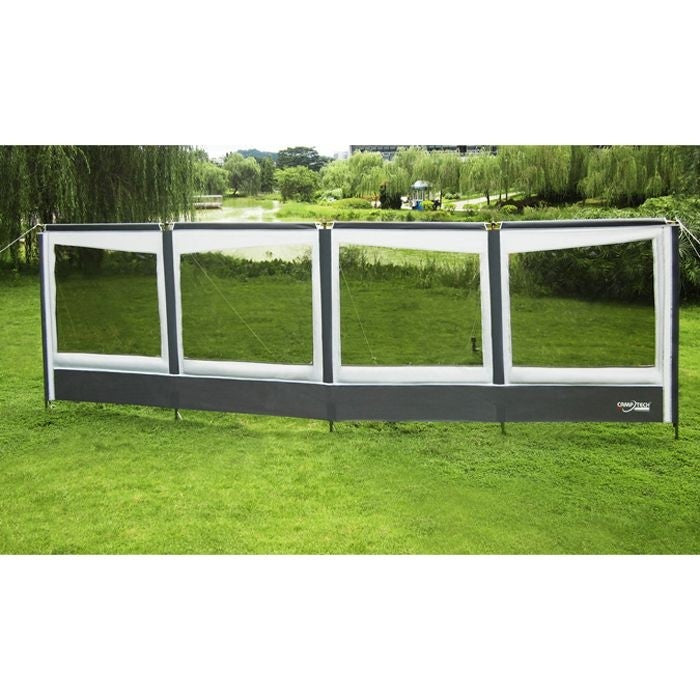 Camptech Carnival Lux Poled Windbreak with Blinds