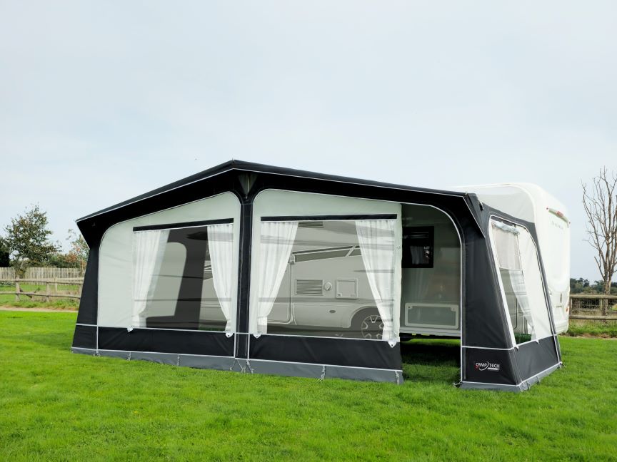 Camptech Cayman Touring  Full Caravan Awning (FREE CARPET INC)