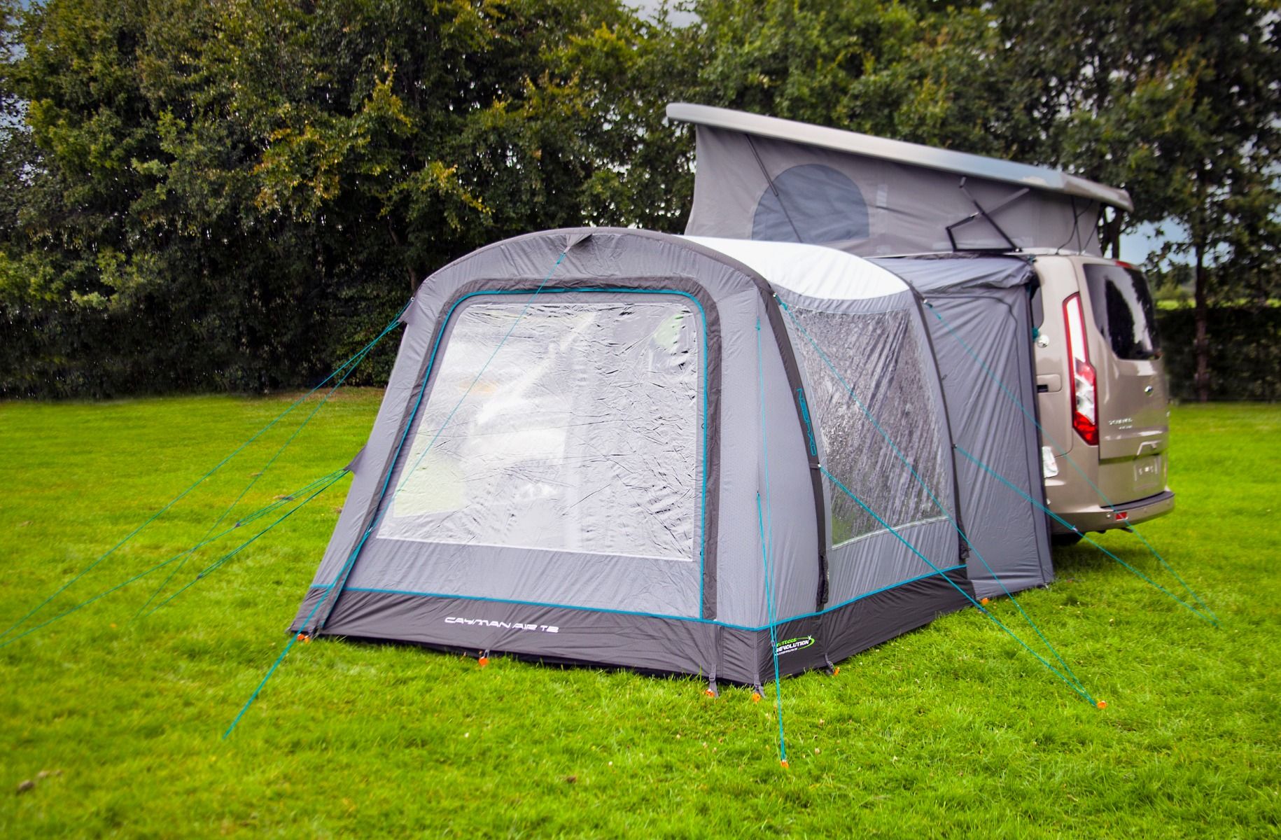 Outdoor Revolution Cayman Air T2 Mid Driveaway Awning (Including Footprint)