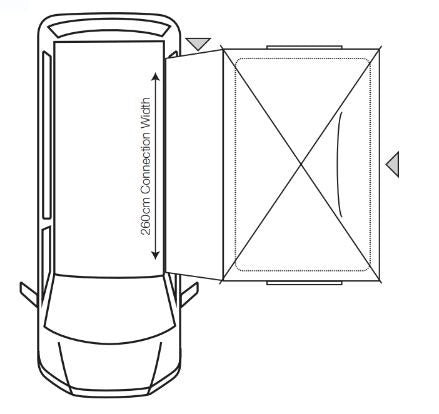 Outdoor Revolution Cayman Cuda XL F/G Driveaway Awning
