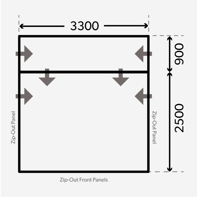 Dometic Rally Air All Season 330 Drive Away Awning