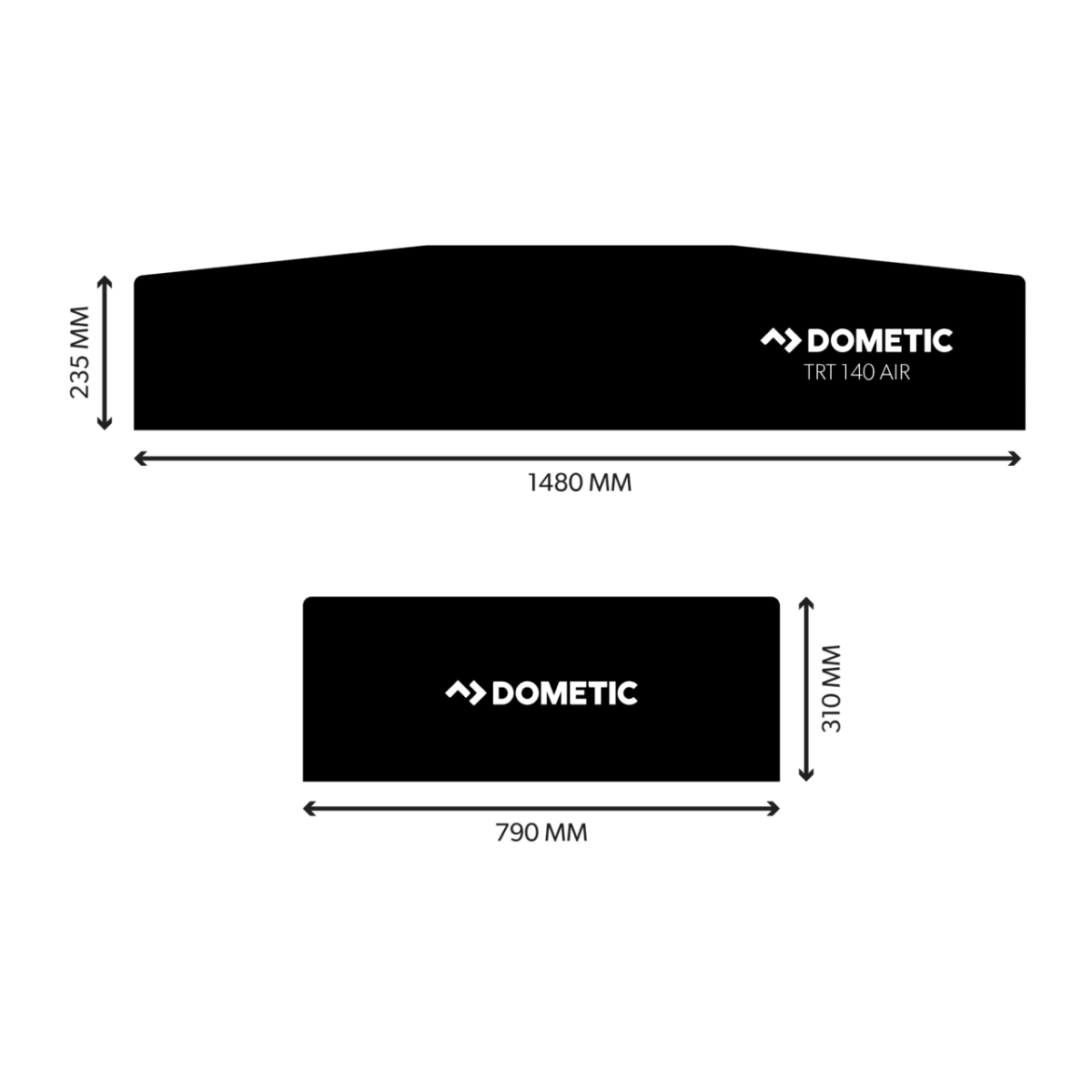 Dometic TRT 140 AIR Inflatable Rooftop Tent