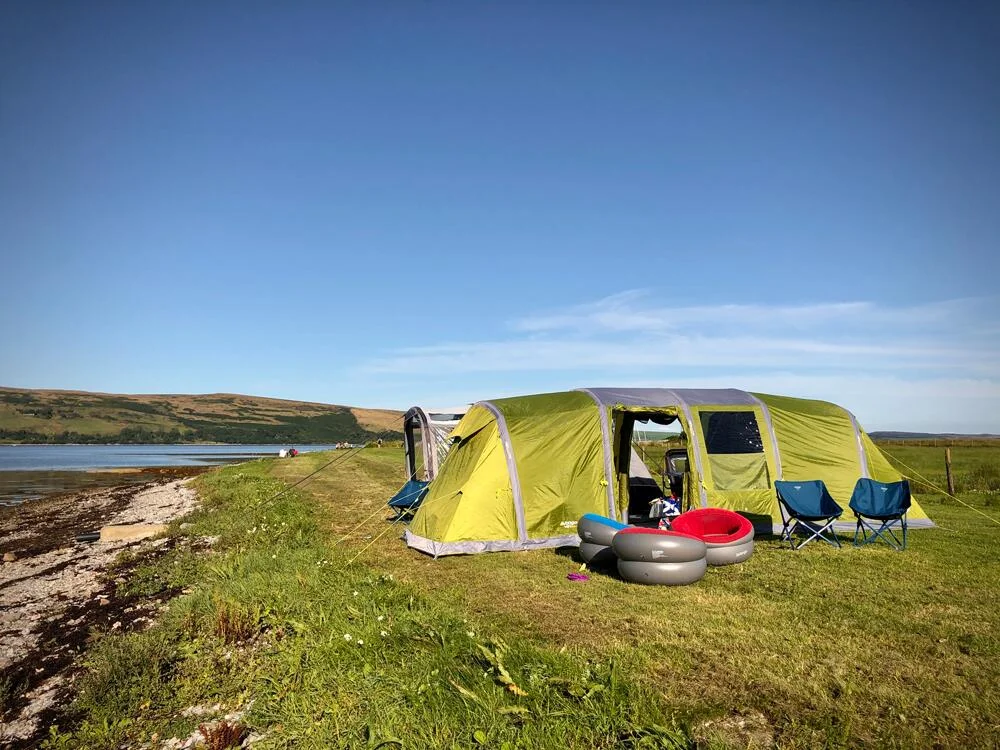 Vango Inflatable Donut Chair Blue