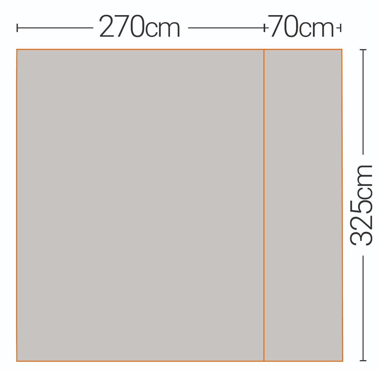 Quest Leisure Falcon 325 Low Drive Away Awning