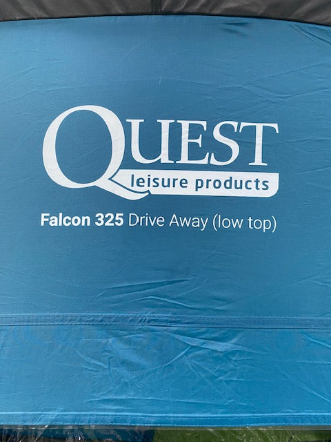 Quest Leisure Falcon 325 Low Driveaway Awning (Ex Display)