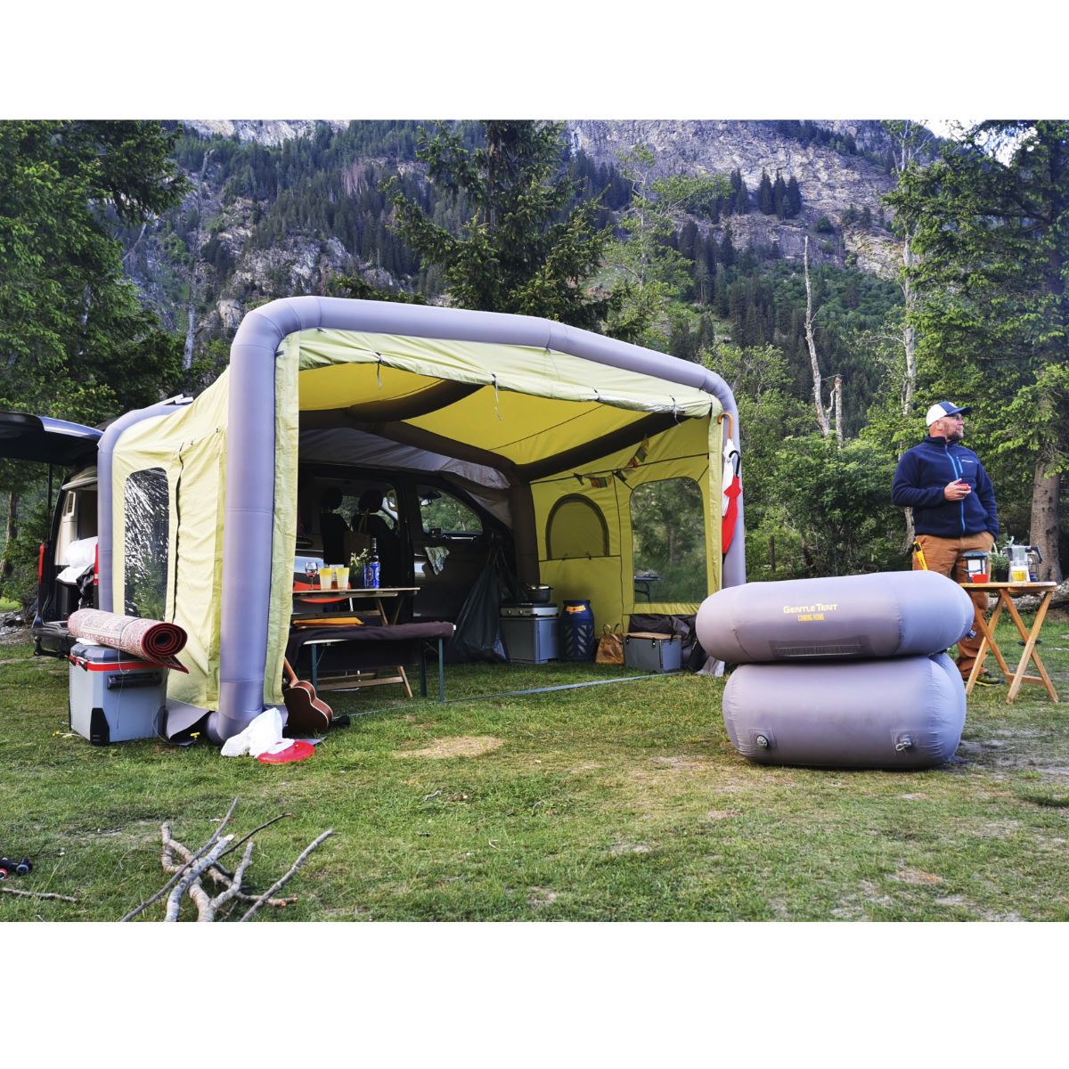 Gentle Tent GT Home Van All Season Motorhome Air Awning