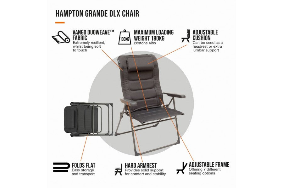 Vango Hampton Grande DLX Chair
