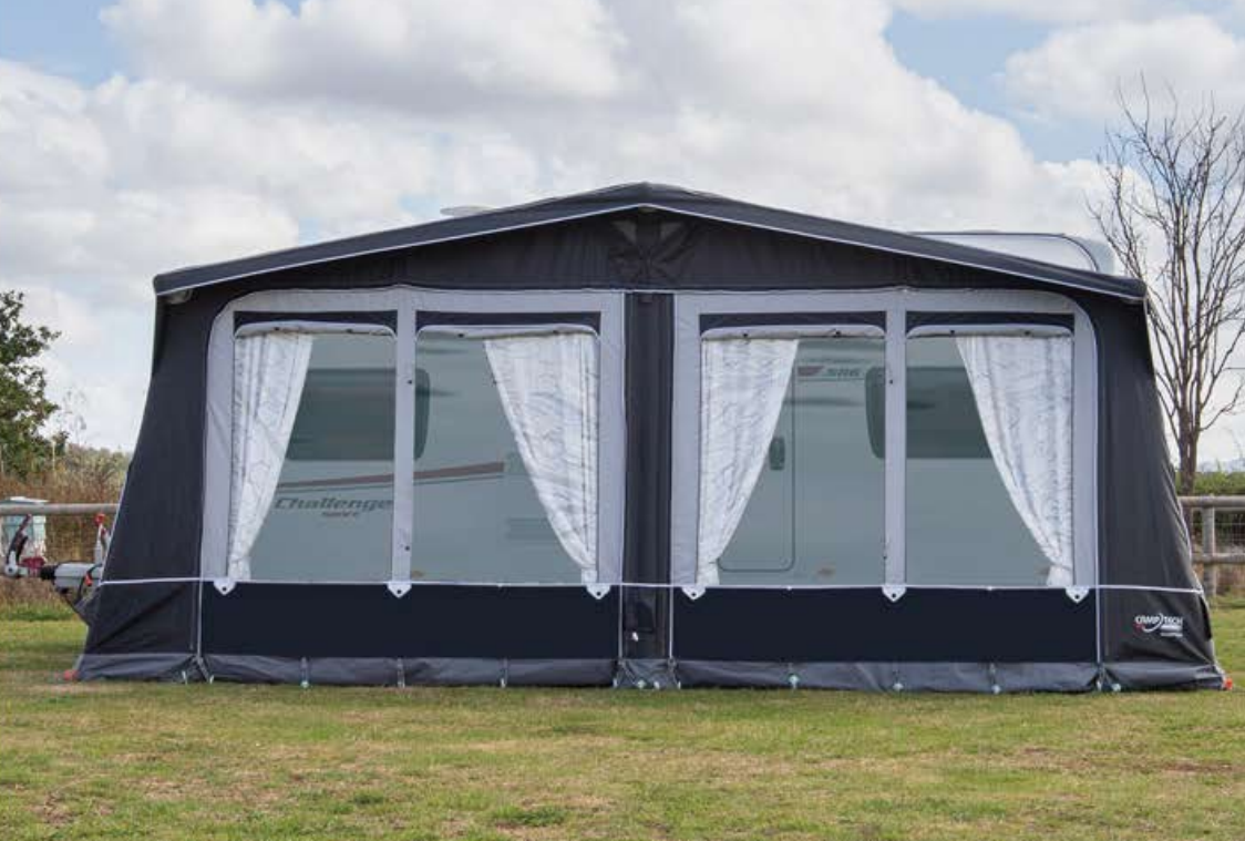Camptech Hampton DL Full Inflatable Seasonal Caravan Awning