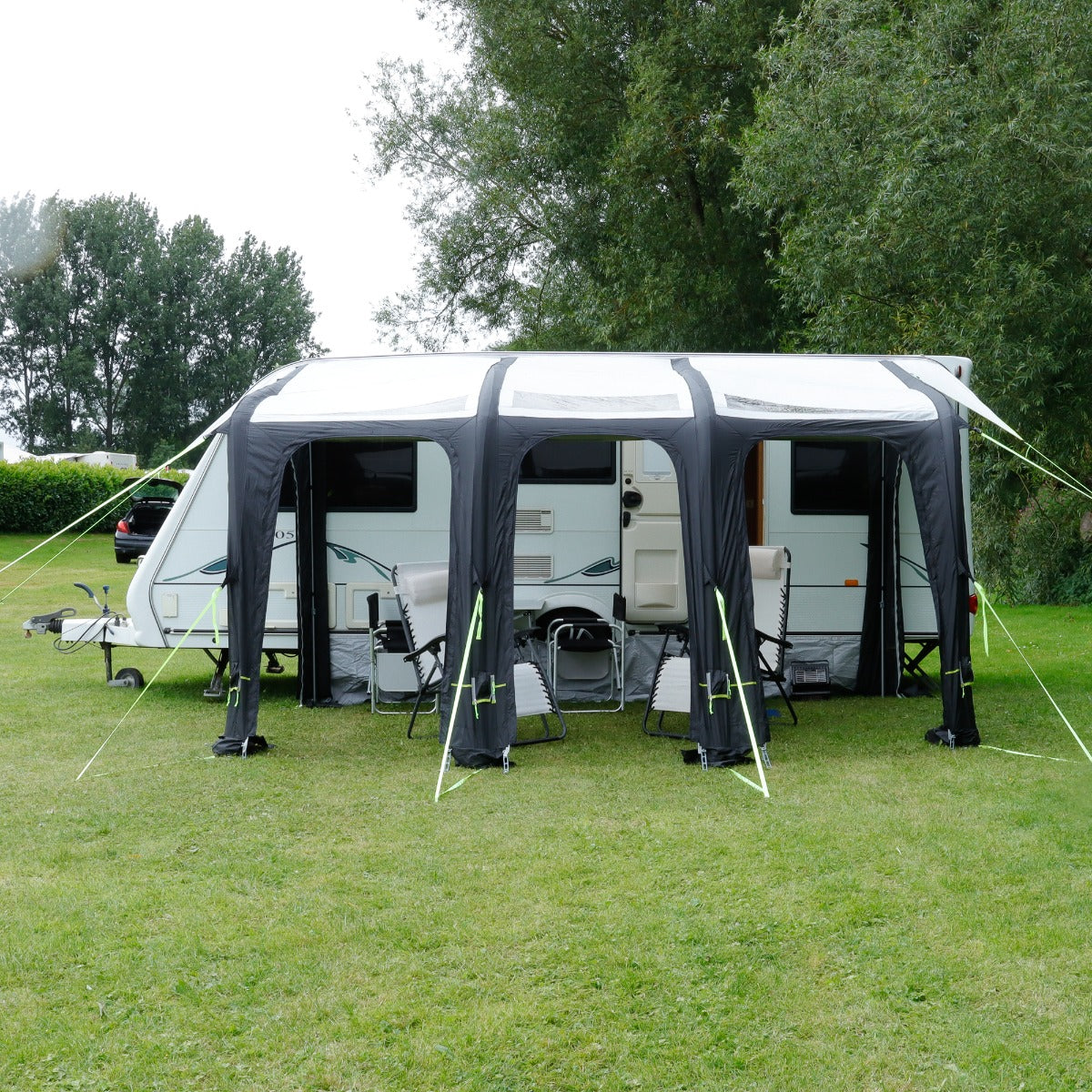 Leisurewize Skyliner 420 Single Inflation Point Porch Awning