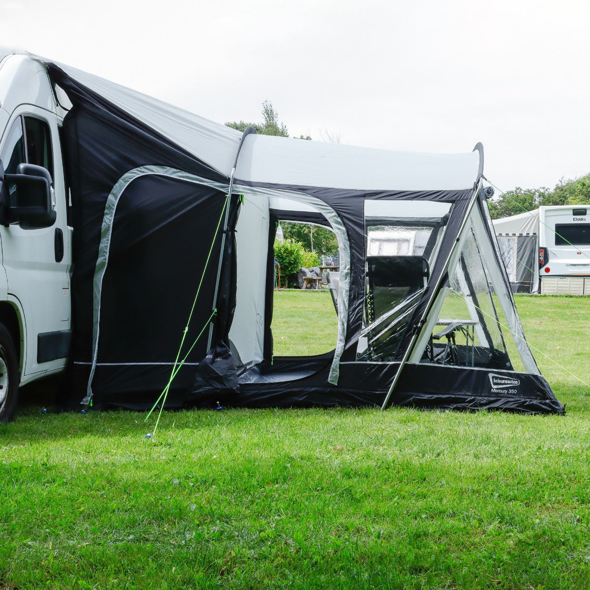 Leisurewize Mercury 350 Low Traditional Poled Awning