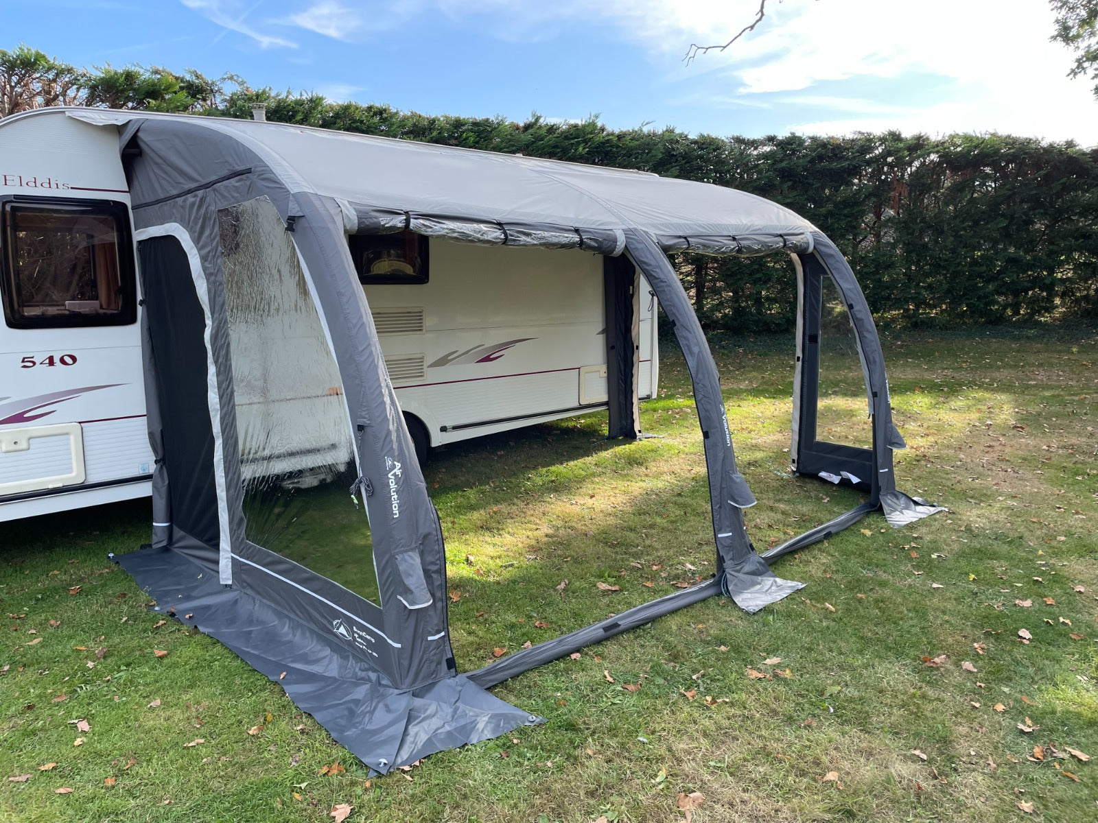 Sunncamp Ultima Pro Air 390 Inflatable Caravan Porch Awning