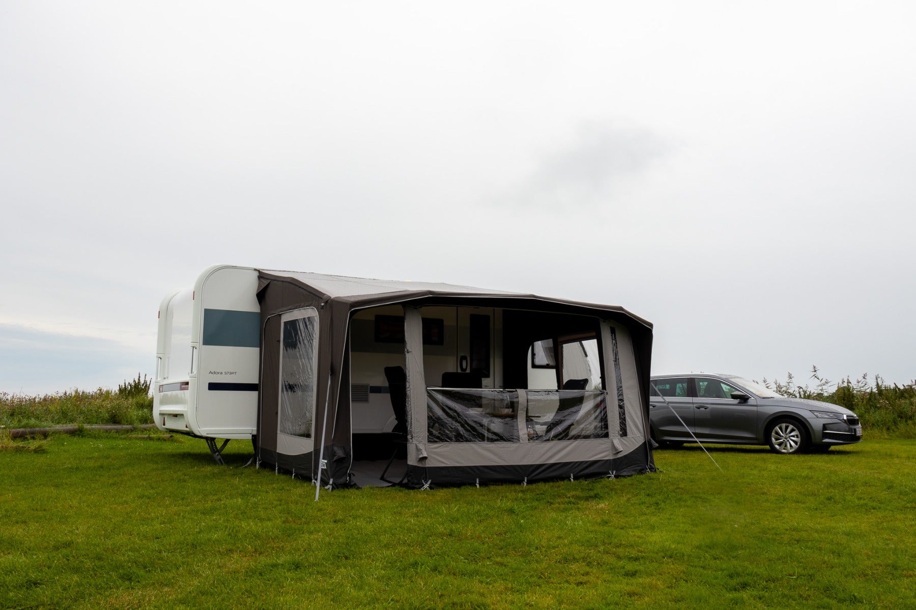 Telta Scenic 390 Inflatable Caravan Porch Awning