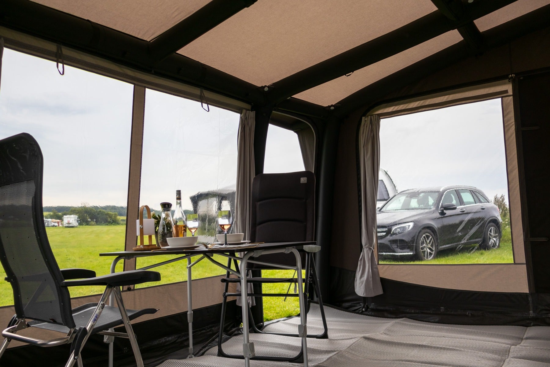 Telta Scenic 390 Inflatable Caravan Porch Awning
