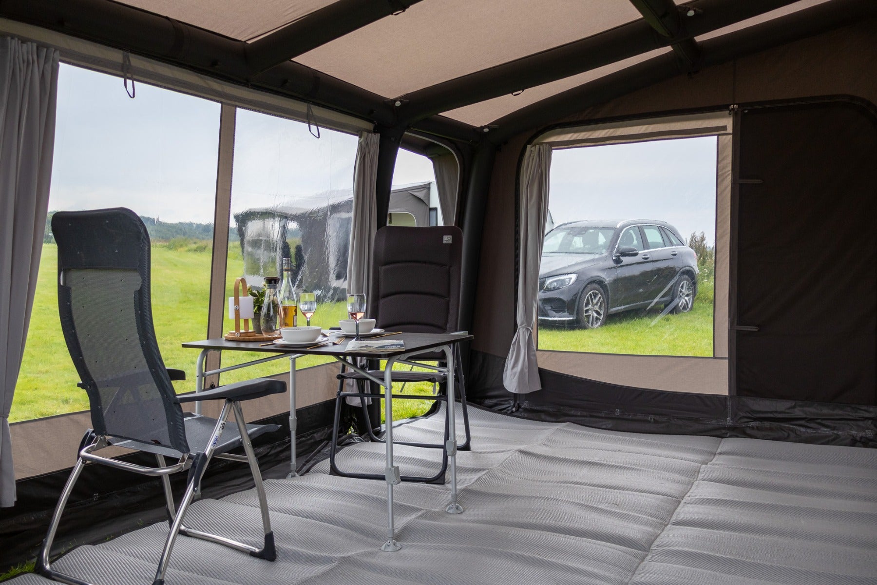 Telta Scenic 390 Inflatable Caravan Porch Awning