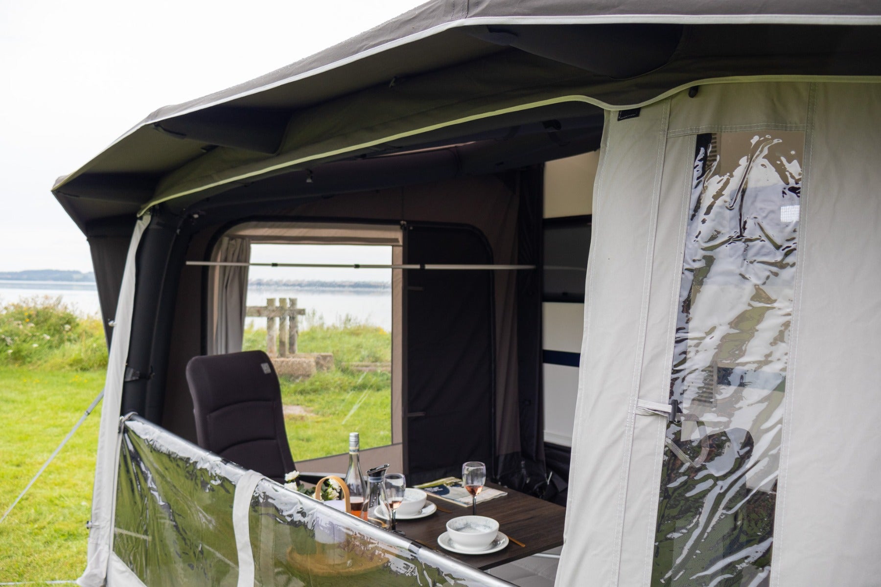 Telta Scenic 390 Inflatable Caravan Porch Awning