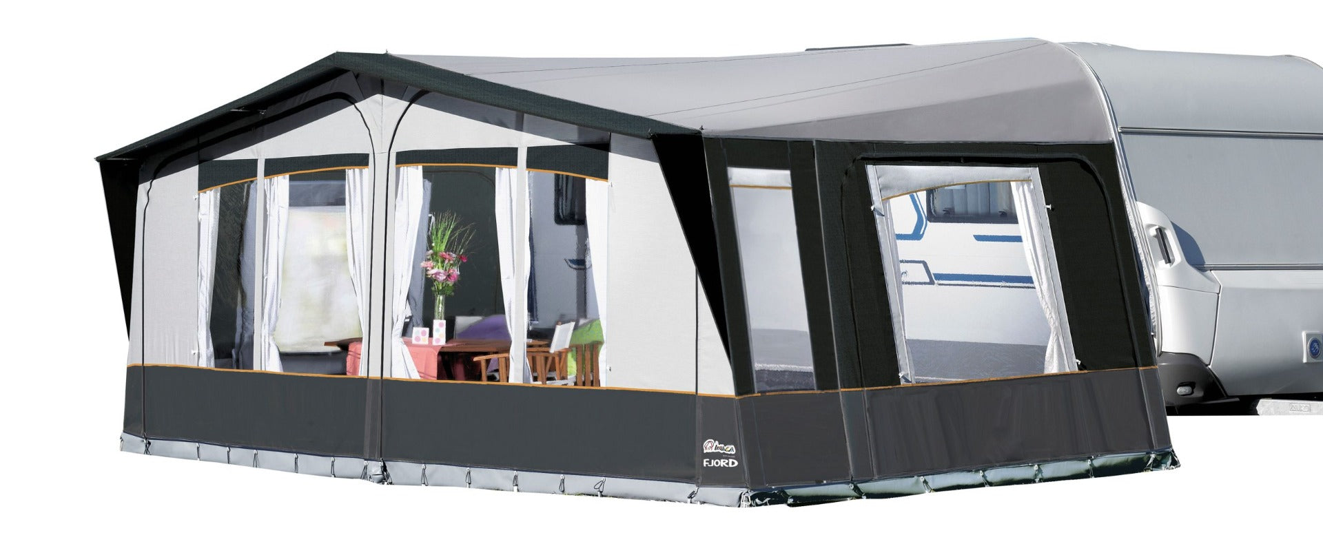 Inaca Fjord 300 Coal Full Caravan Awning