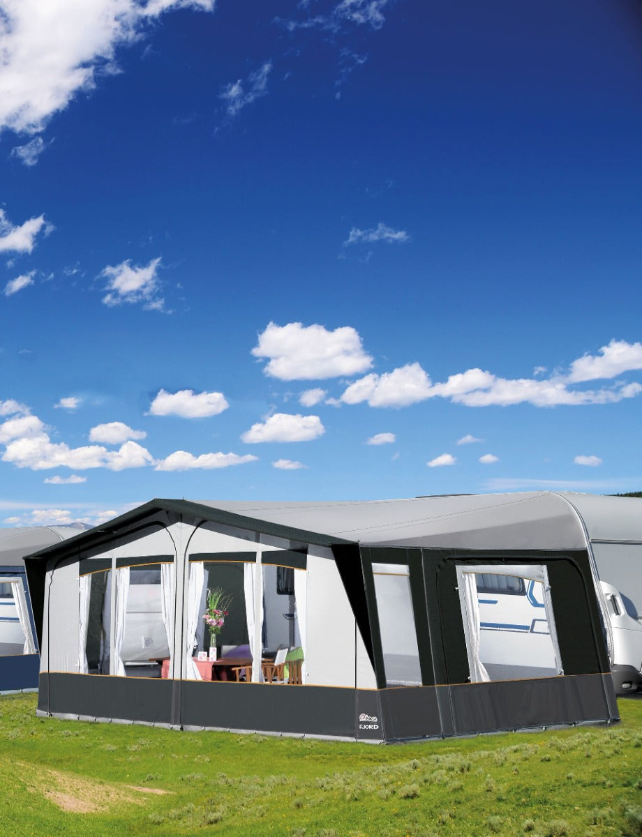 Inaca Fjord 300 Coal Full Caravan Awning