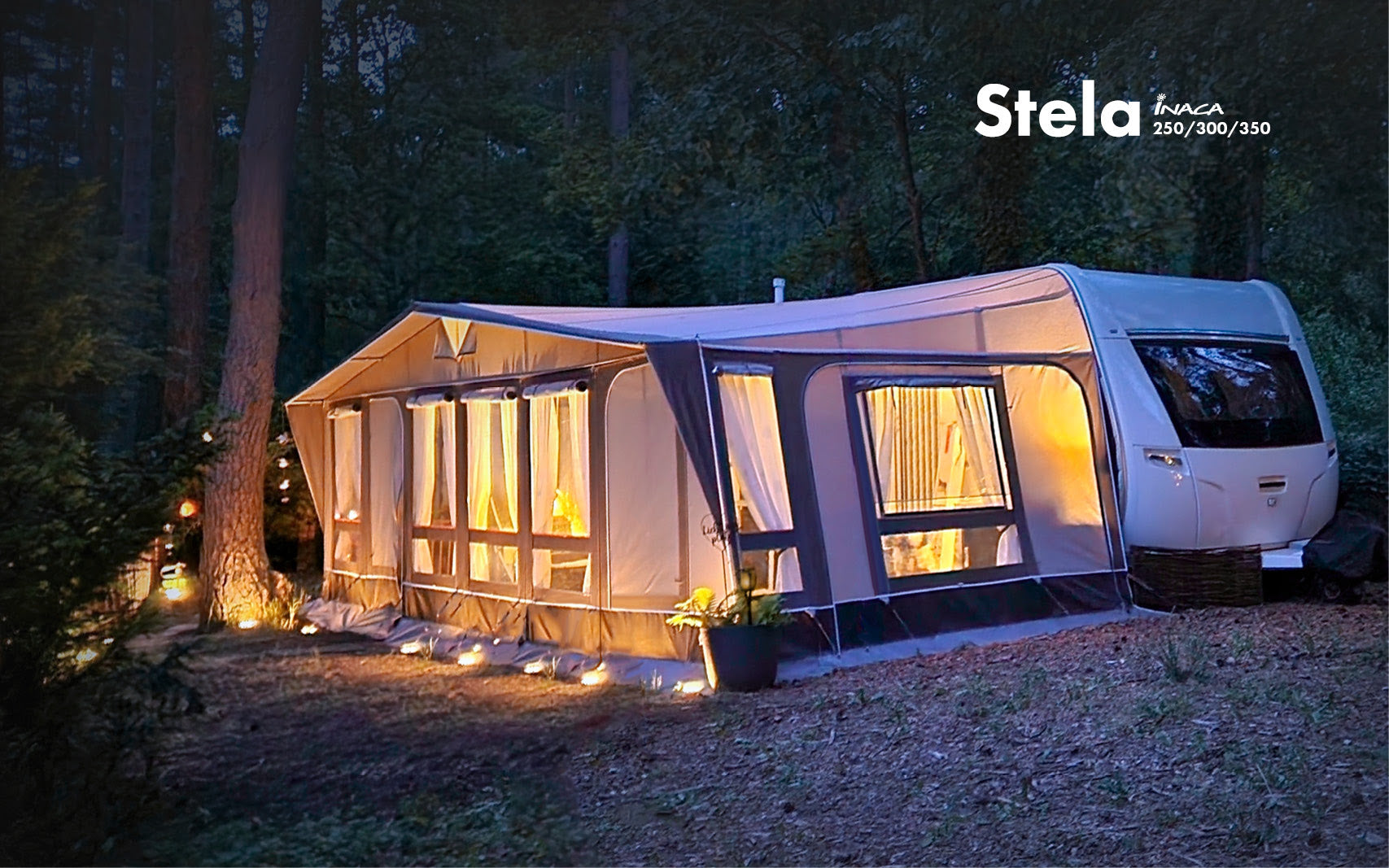 Inaca Stela 300 Full Caravan Awning
