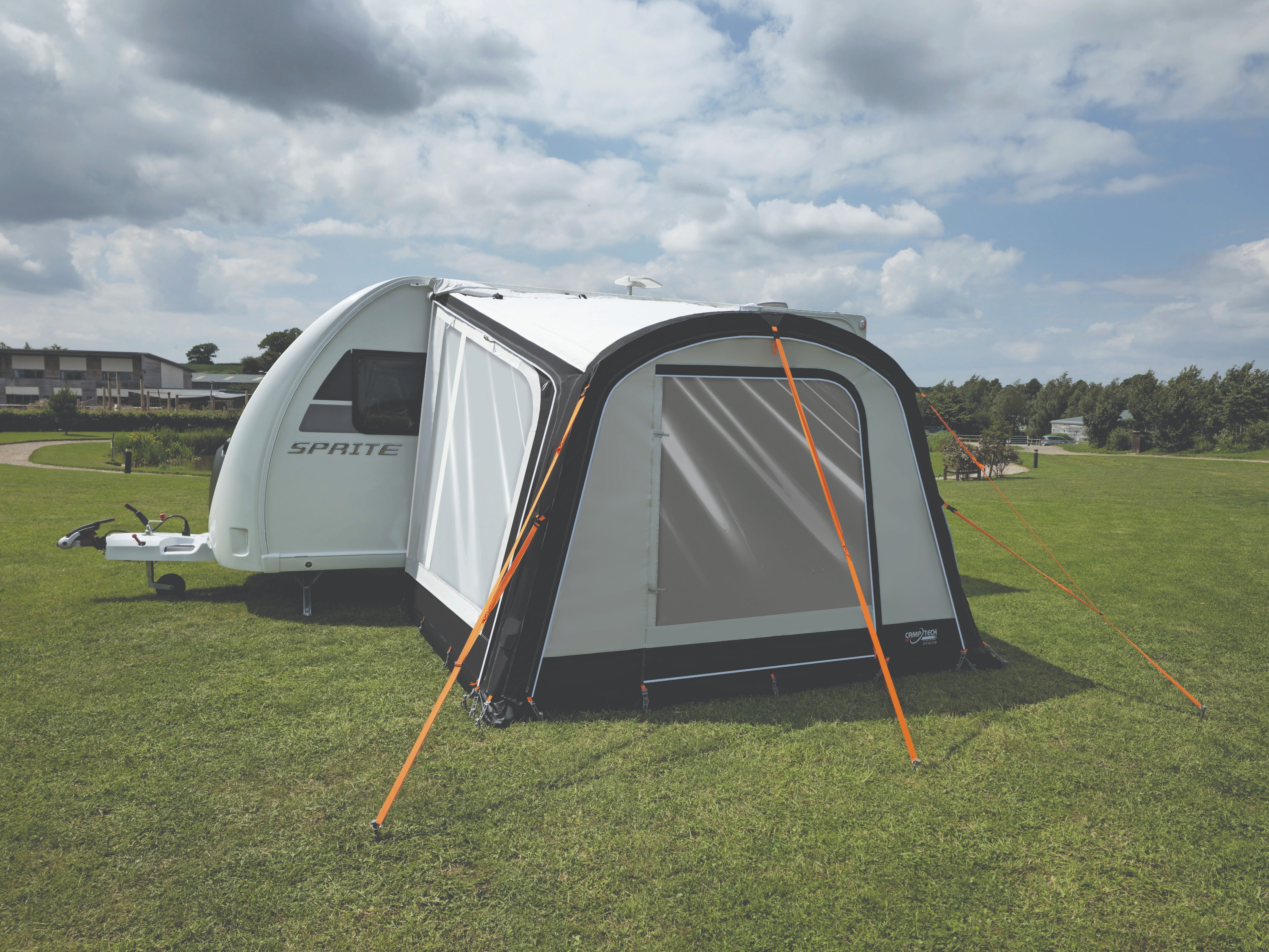 Camptech Ivy Elite Air Roll Out Caravan Porch Awning