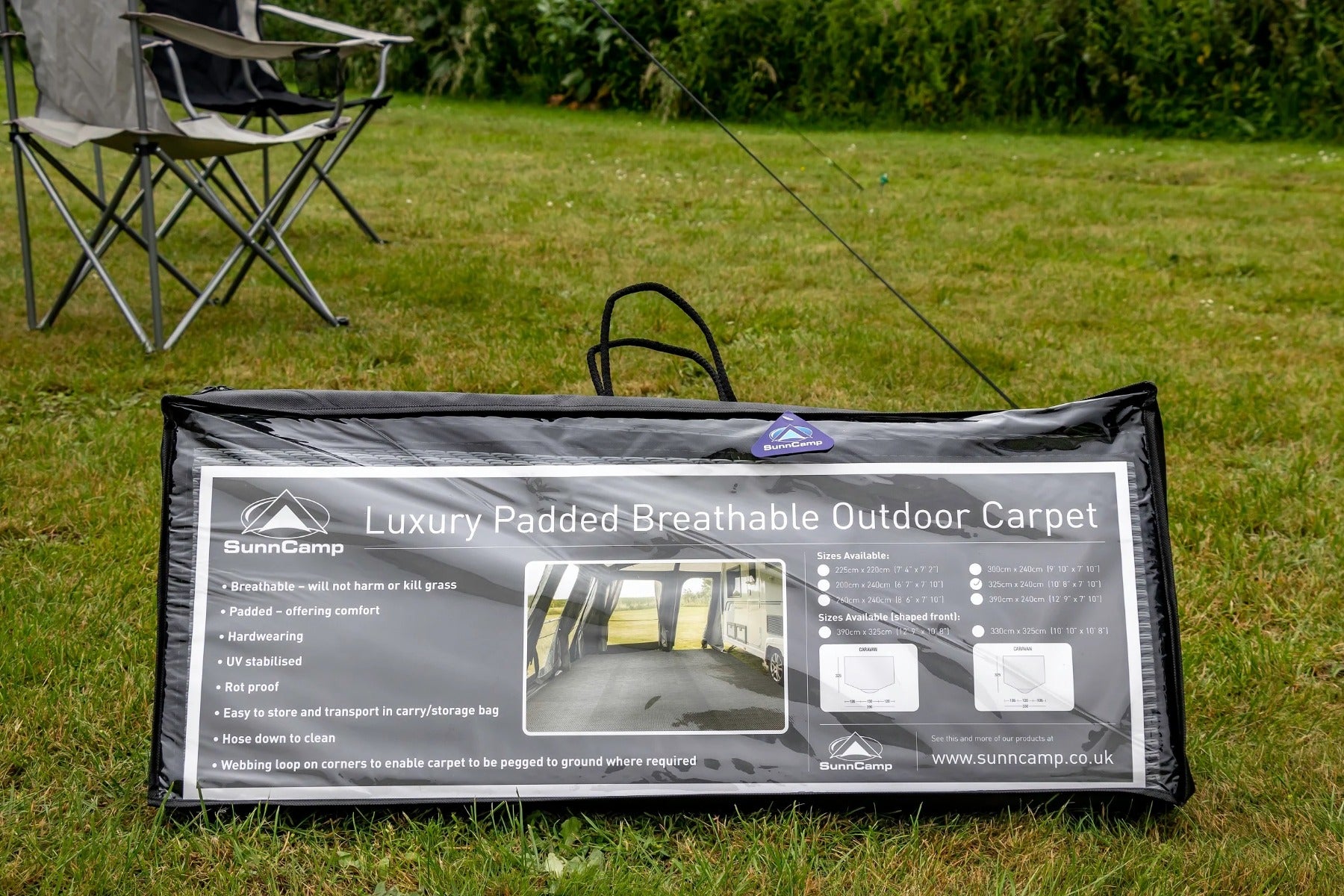 Sunncamp Luxury Breathable Carpet 220 x 225cm