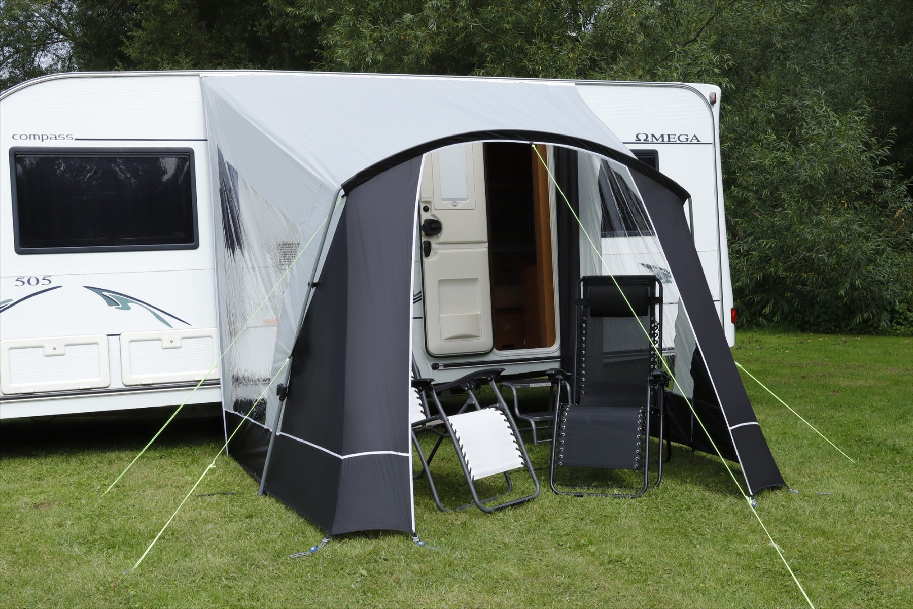 Leisurewize 320 Helios Caravan Poled Porch Awning