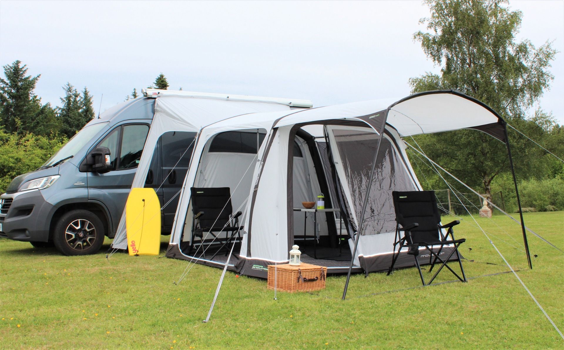Outdoor Revolution Movelite Poled Front Awning Suncanopy