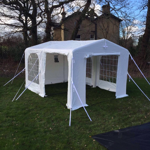 Inflatable Party Tent Gazebo 3×4 m  Commercial Outdoor Event Marquee with Pump & Carry Bag