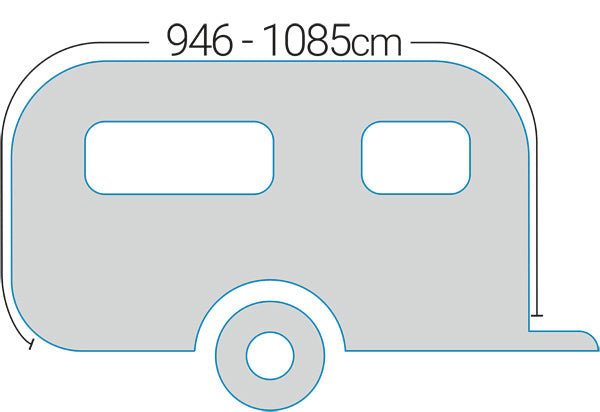 Quest Leisure Pluto Inflatable Full Caravan Awning