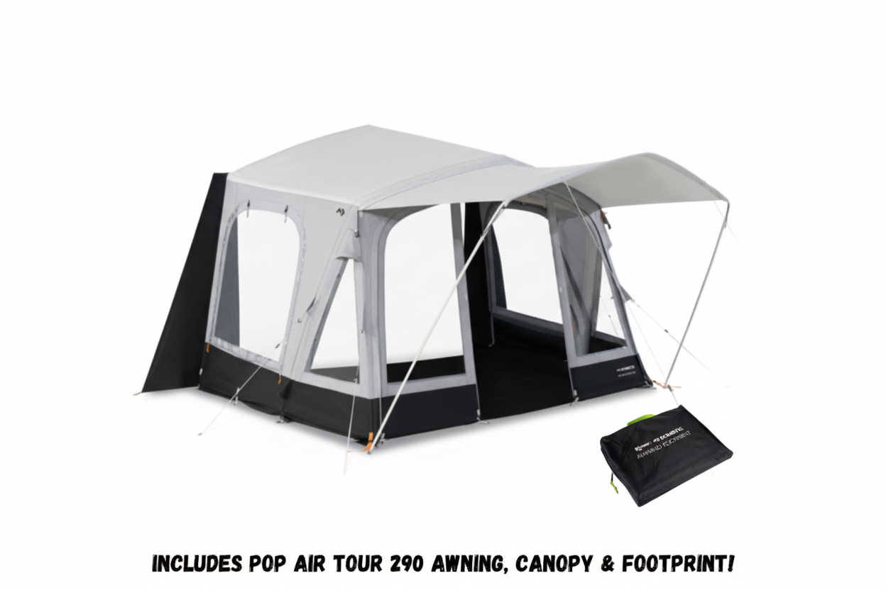 Dometic Pop Air Tour 290 Eriba Awning 2025 (Includes Canopy & Footprint)