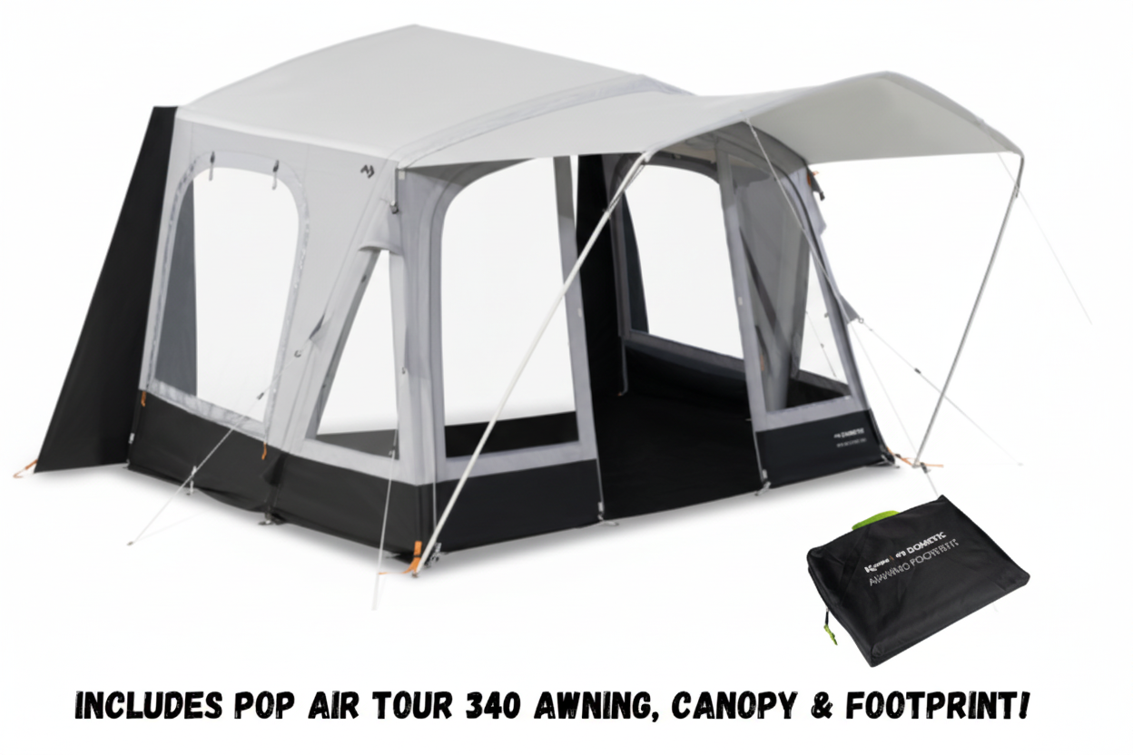 Dometic Pop Air Tour 340 Eriba Awning 2025 (Includes Canopy & Footprint)