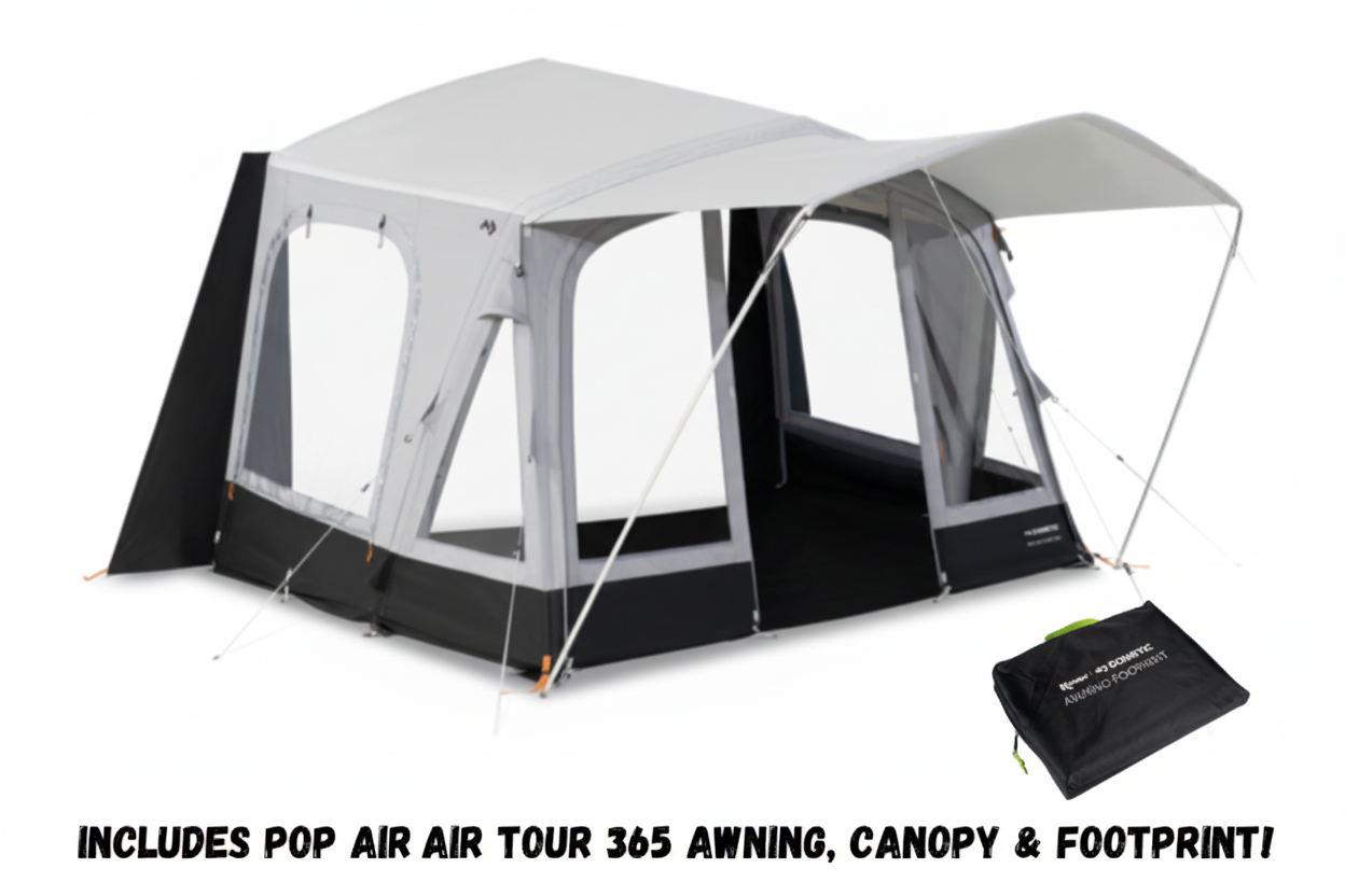 Dometic Pop Air Tour 365 Eriba Awning 2025 (Includes Canopy & Footprint)